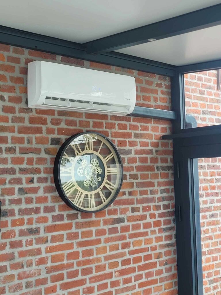 Climatisation installée dans une véranda à Valenciennes