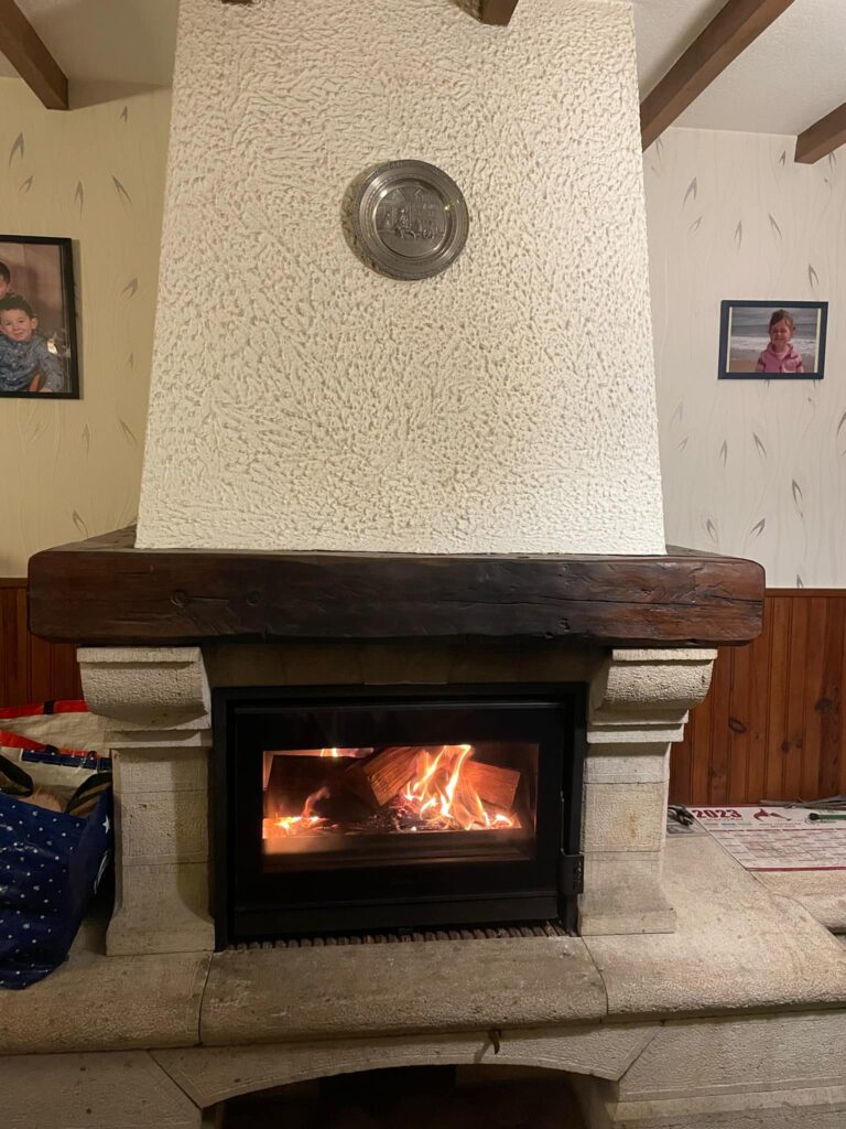 Insert cheminée à bois traditionnel Valenciennes