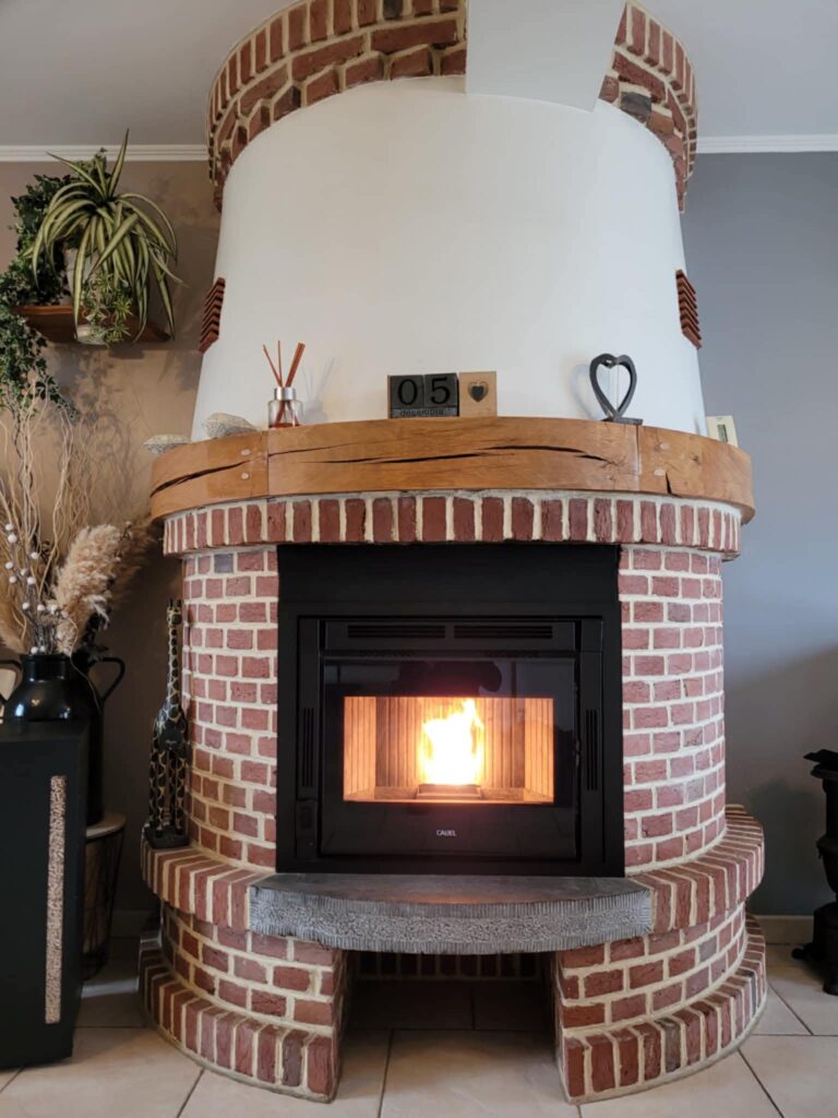 Installation d’un insert à granulés à Valenciennes