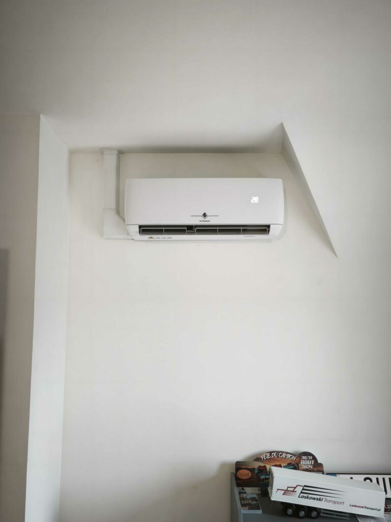 Installation d’une climatisation dans un salon