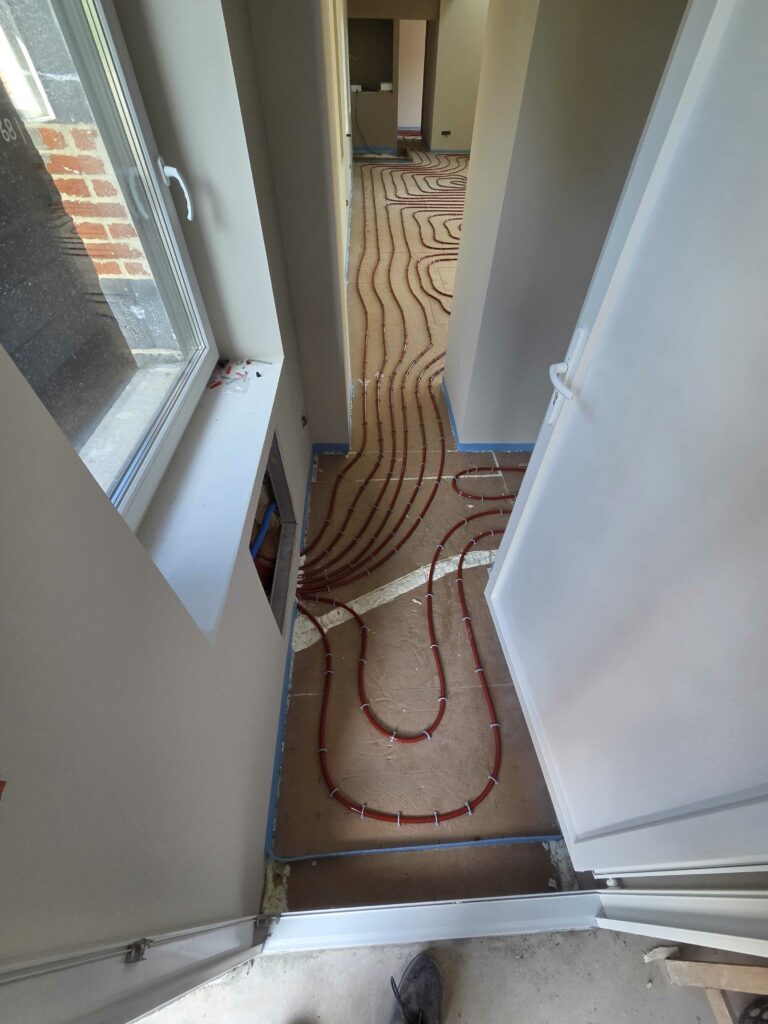 Pompe à chaleur avec plancher chauffant